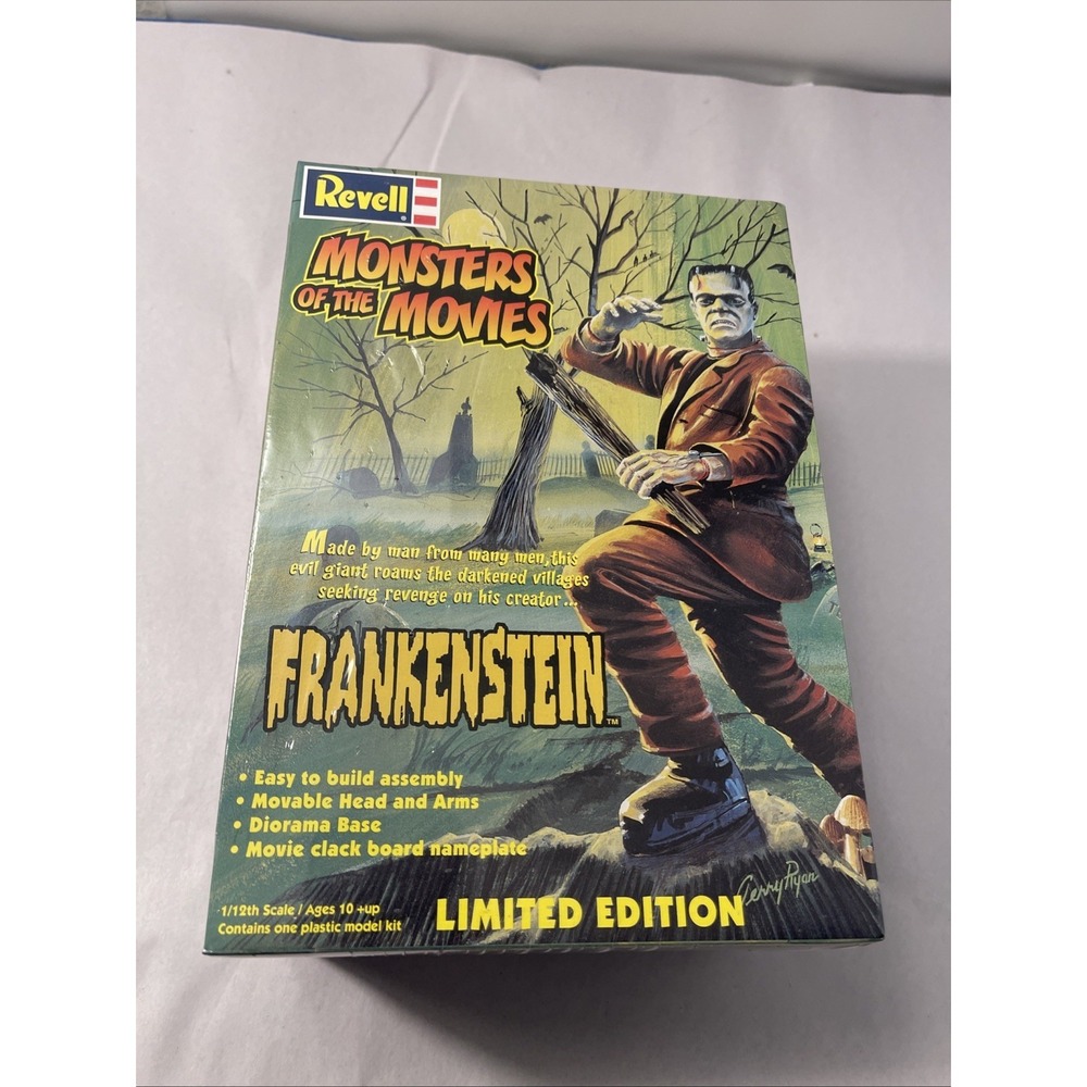 Revell 1/12 Scale Monsters of the Movies Universal Monsters Frankenstein Model - Picture 4 of 12